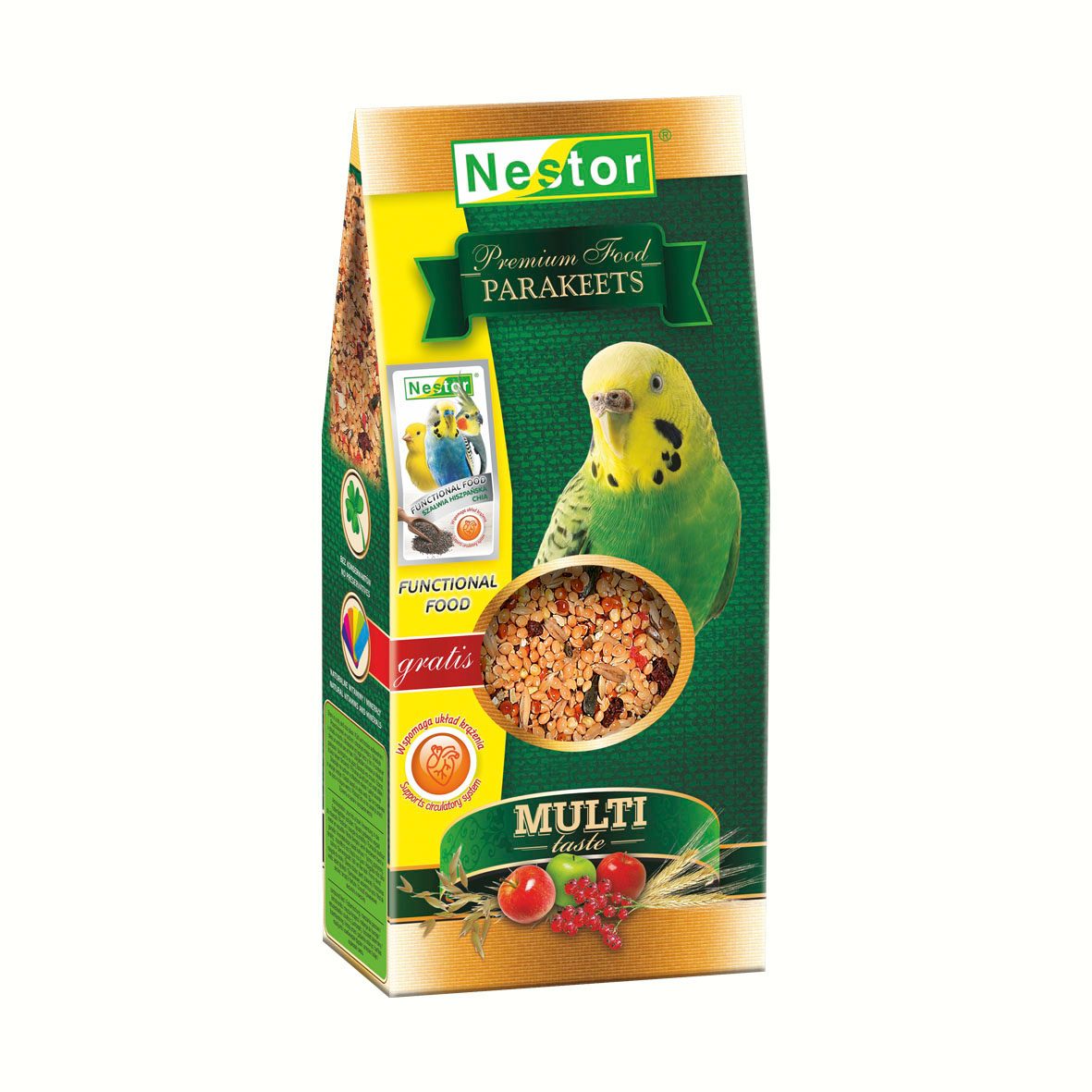 NESTOR PREMIUM Prémiové krmivo pro papoušky 500ml/330g