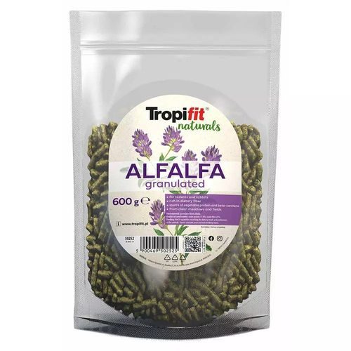 TROPIFIT Naturals Alfalfa Granulated 600g vojtěškové granule pro králíky a hlodavce