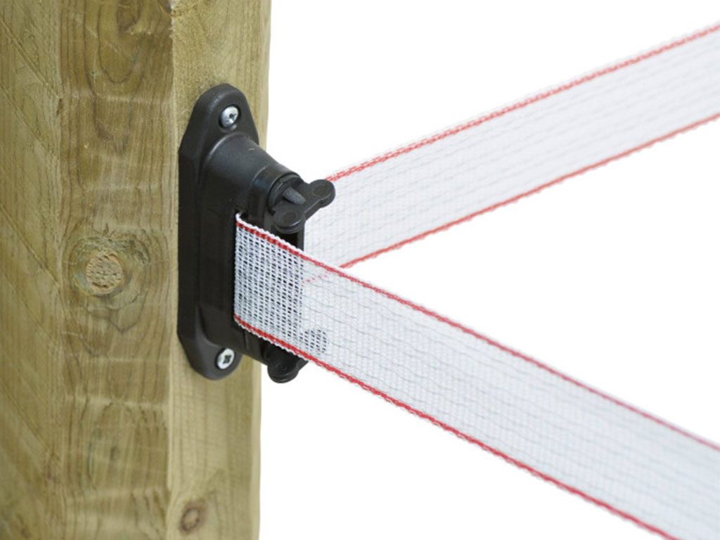 Rohový izolátor pro elektrický ohradník KERBL 44350 PROFI, na 2 vruty