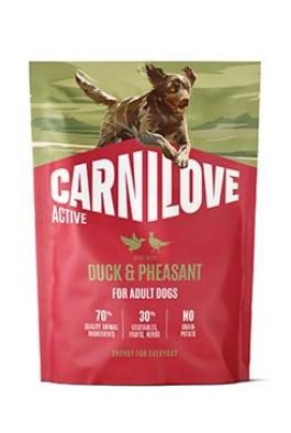 CARNILOVE ACTIVE Dog Dry Made with Duck &  Pheasant for Adult All Breeds 1,5 kg