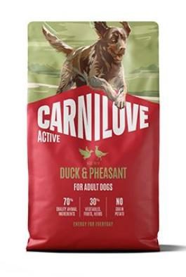 CARNILOVE ACTIVE Dog Dry Made with Duck & Pheasant for Adult All Breeds 4 kg