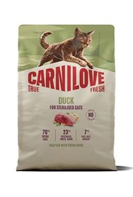 CARNILOVE TRUE FRESH Cat Dry Duck for Sterilised Adult All Breeds 2 kg