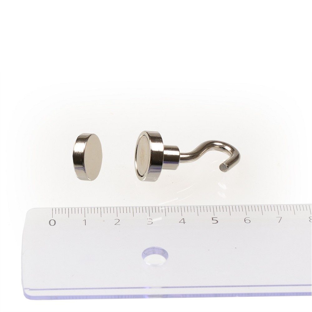 Magnetický háček 16mm + protimagnet
