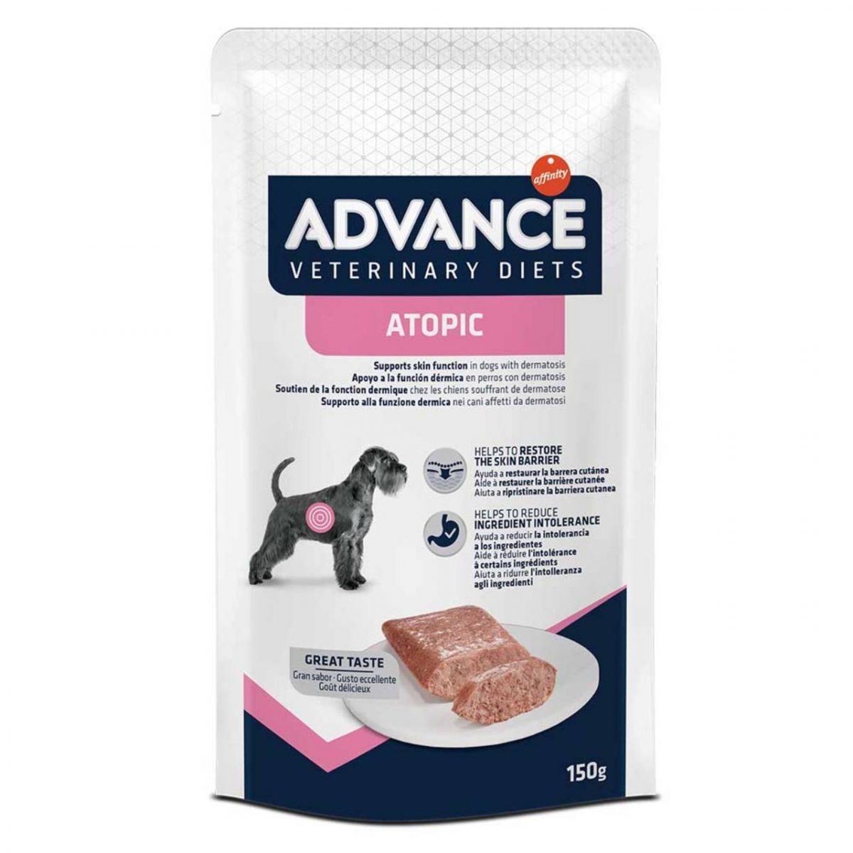 Kapsička ADVANCE-VD DOG Atopic 150g