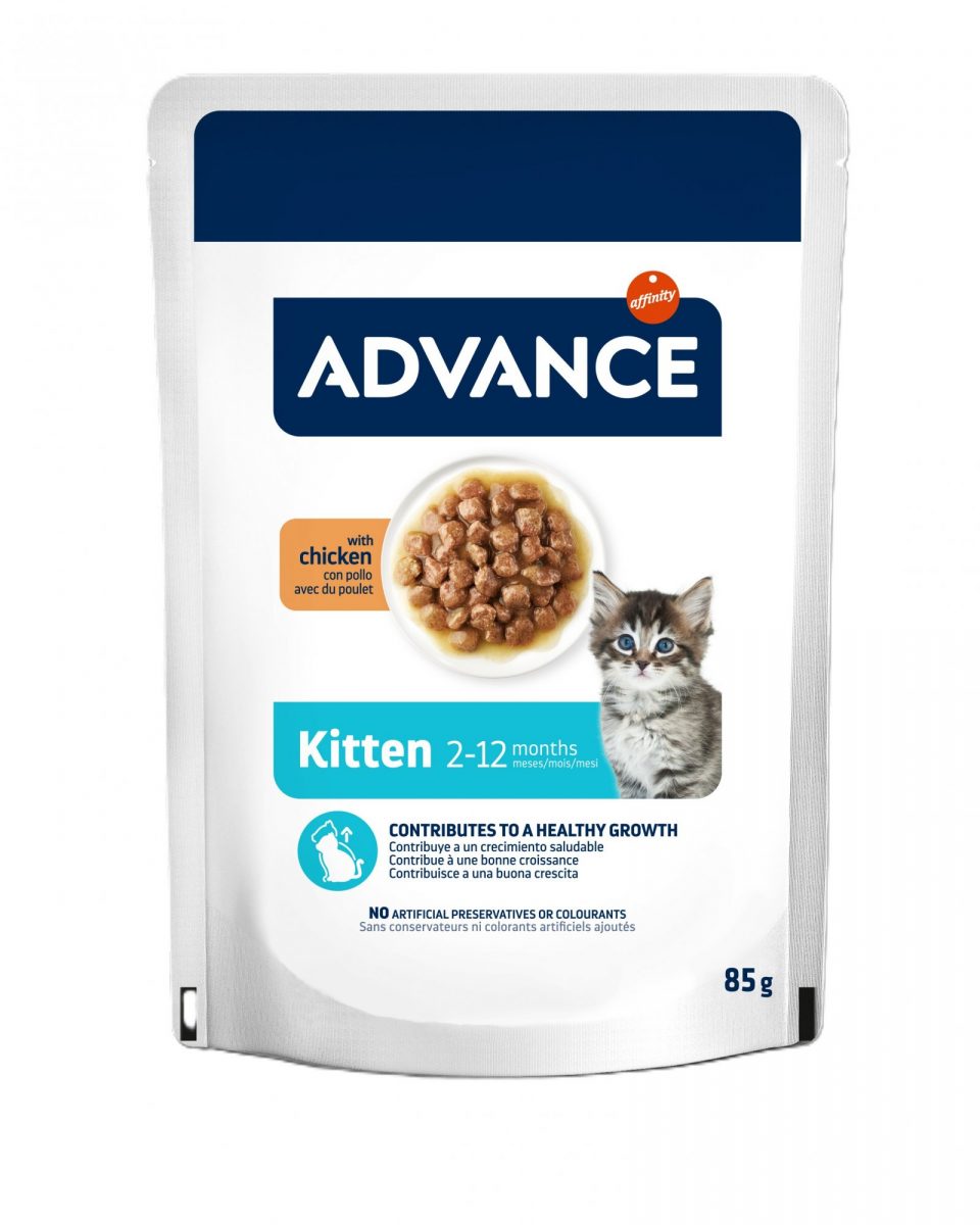 Kapsička ADVANCE KITTEN kuře 85g