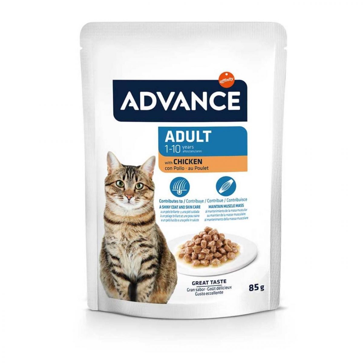 Kapsička ADVANCE ADULT kuře 85g