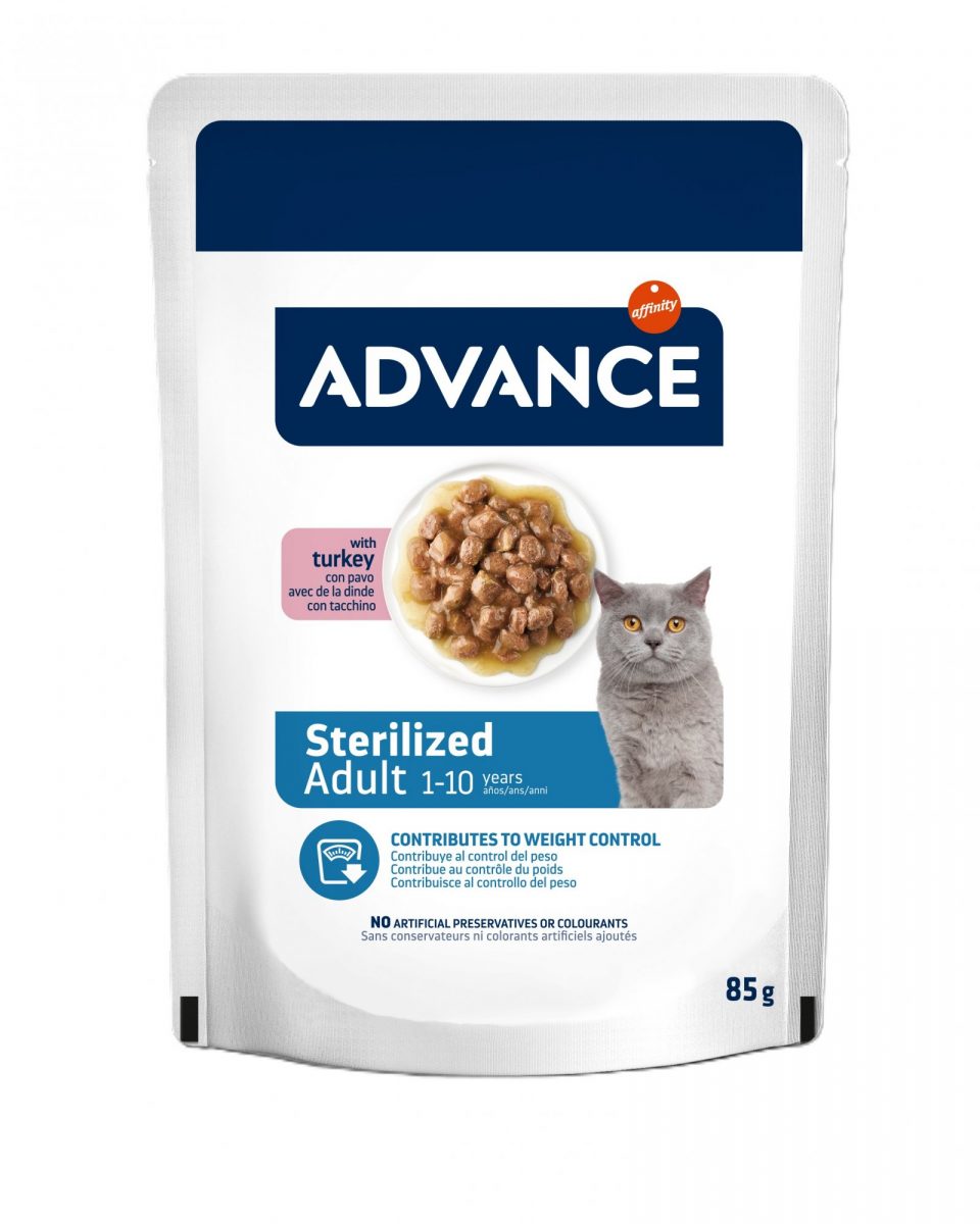 Kapsička ADVANCE sterilized krůtí 85g