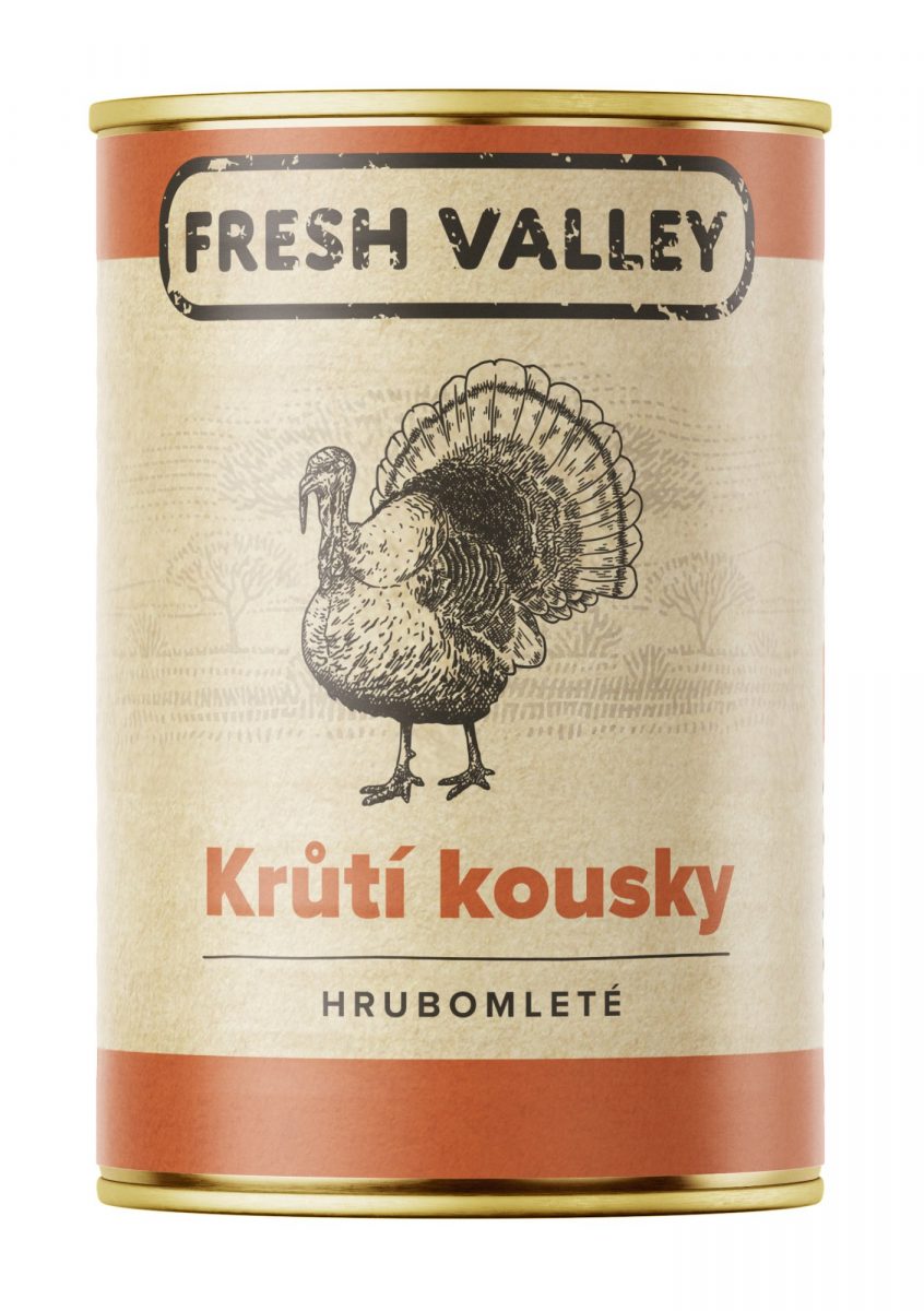 Fresh Valley konzerva s krůtím 400g