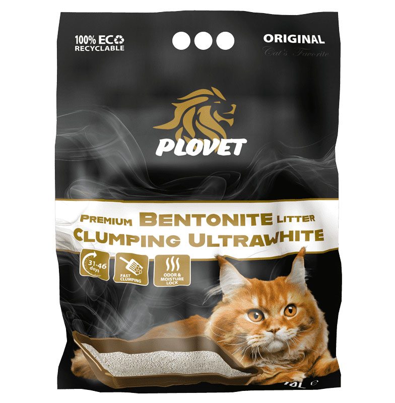 Podestýlka Plovet Premium Wh.Bentonite 10l