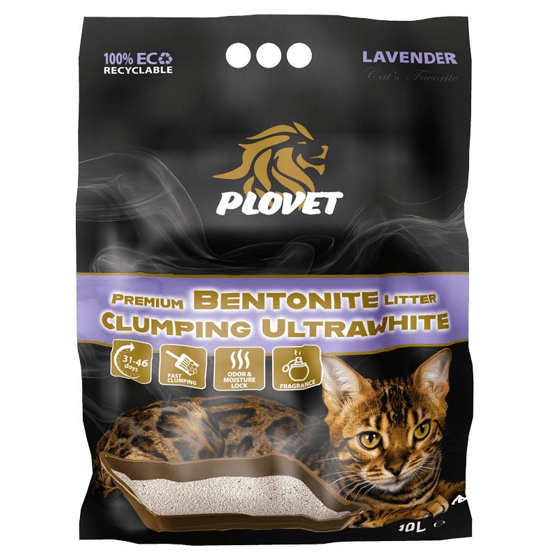 Podestýlka Plovet Premium Wh.Bentonite Lavender 10l