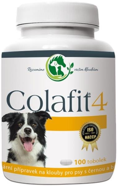 Colafit 4 na klouby pro psy černé/bílé 100tob Dacom
