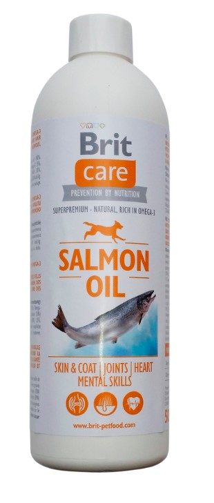 Brit care lososový olej pes 250ml