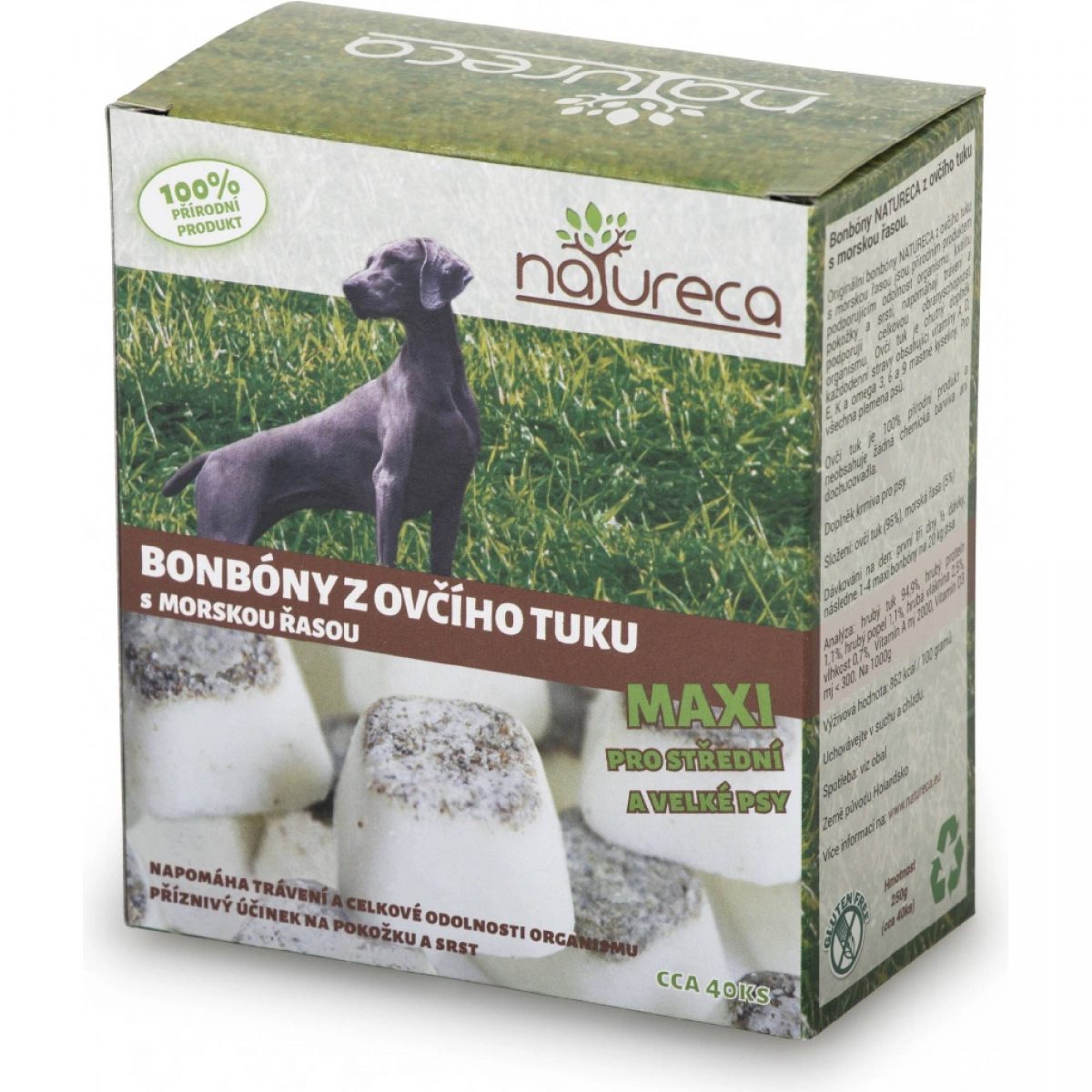 Pochoutka Bonbóny z ovčího tuku s mořskou ř. Maxi 250g