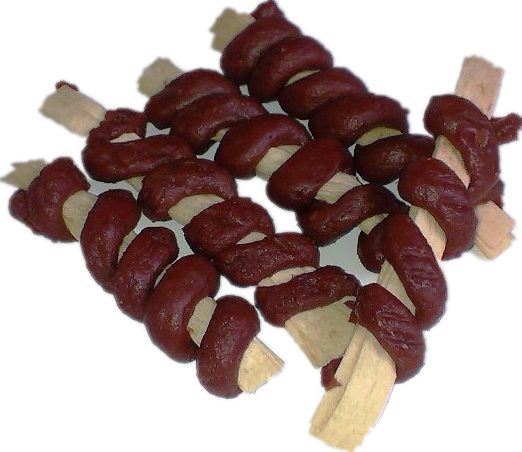 Twistr kachní s plátky z tresky-250g
