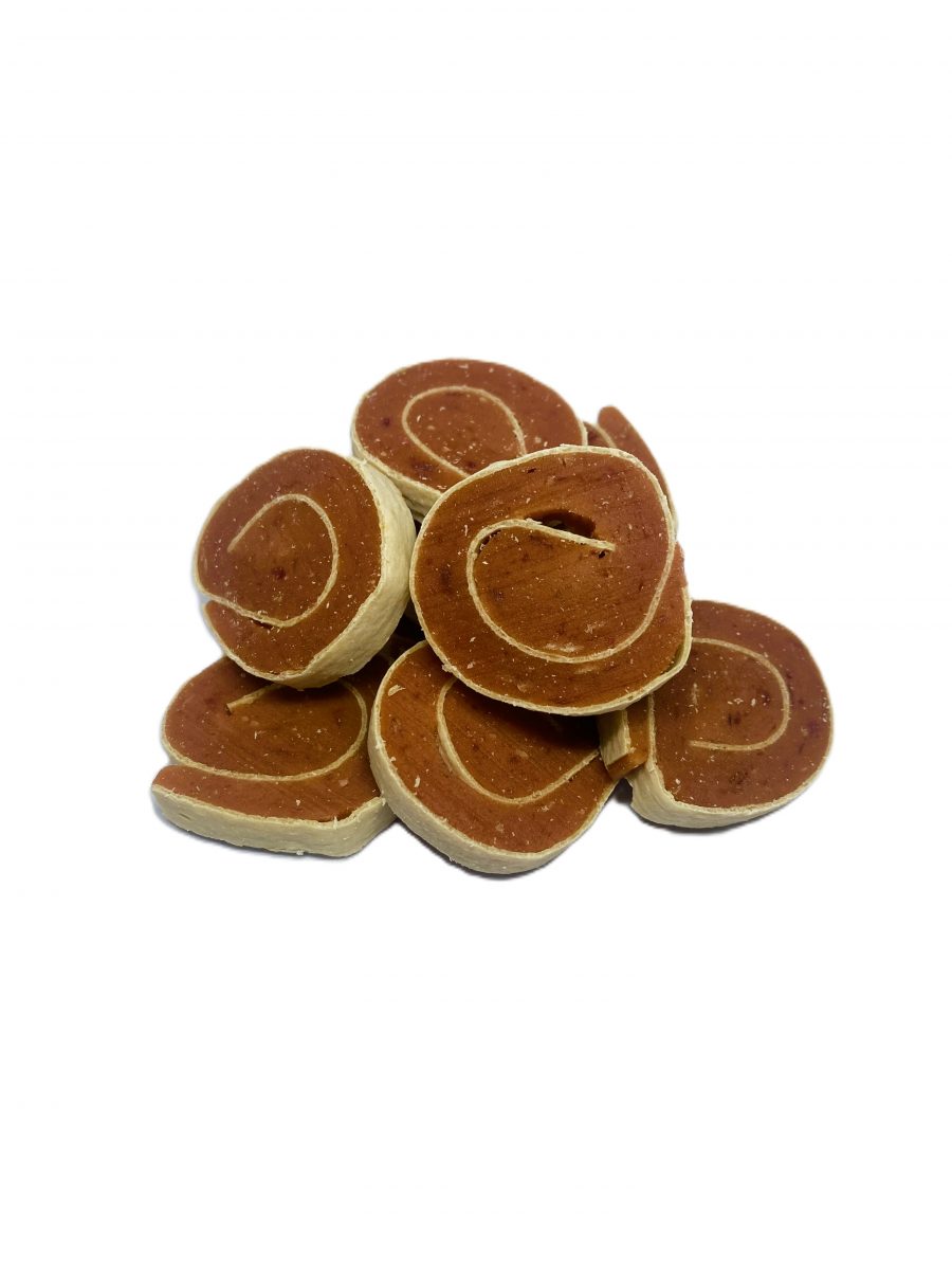 Závitek kuřecí s treskou 250g