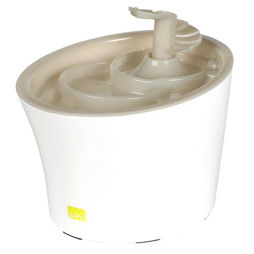 EBI Tugela Tichá fontána pro zvířata s uhlíkovými filtry 3l 22,5x18,5x16cm moka