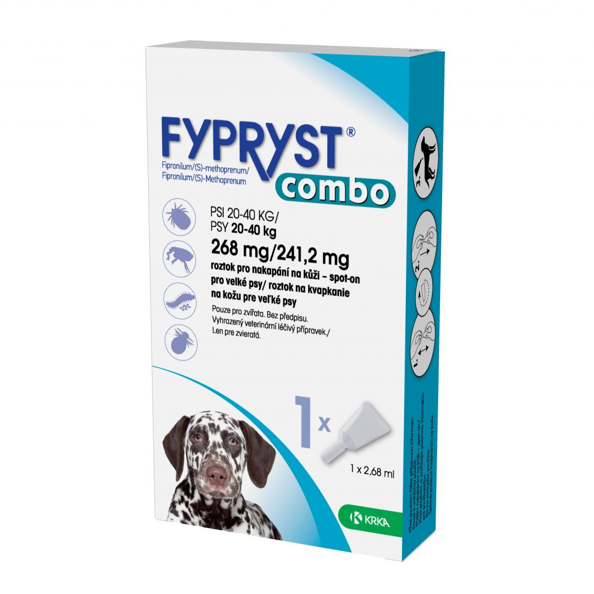 Fypryst combo spot-on L 268/241,2mg pes velký 1 pip