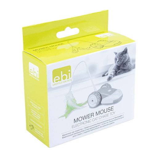 EBI Elektronická hračka pro kočky Mower Mouse 10,5x8x4,6cm