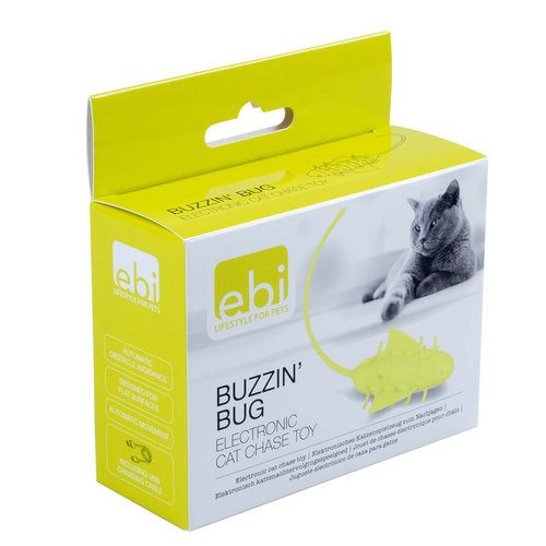 EBI Elektronická hračka pro kočky Buzzin Bug 7,5x4,2x4,2cm
