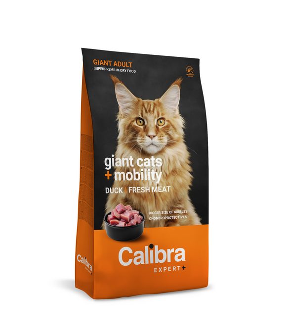 Calibra Cat EXPERT+ Adult Giant cats & Mobility 400g