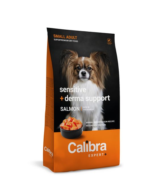 Calibra Dog EXPERT+ Adult Small Sens.&Derma supp 400g