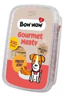 Bow wow poch. Drůbeží plátky XXL pack 250g