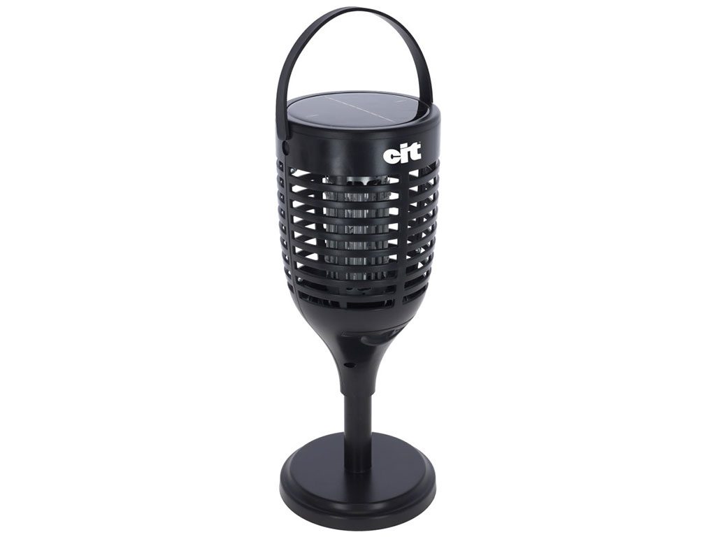 Venkovní solární lapač hmyzu 3v1 KERBL 299948 UV LED, dobíjecí baterie 2200 mAh