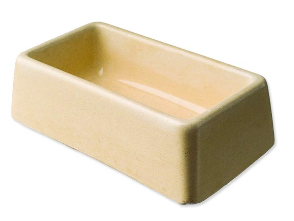 Miska betonová obdélníková 15 x 8 cm