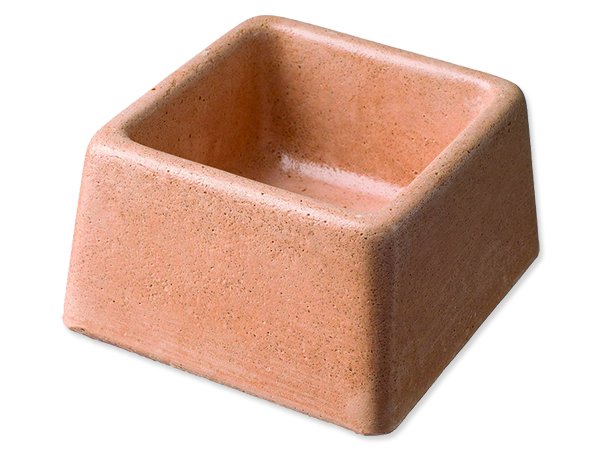Miska BE-MI betonová čtvercová 8 cm