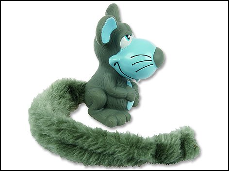 Hračka myš vinylová + textil