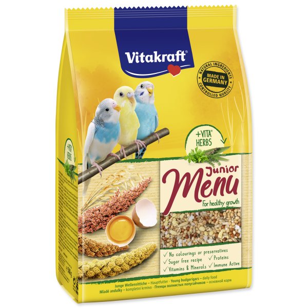 Menu Budgies Junior bag 500g
