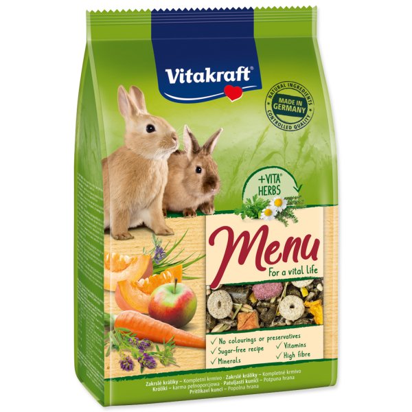 Vitakraft Rodent Rabbit krm. Menu Vital 500g