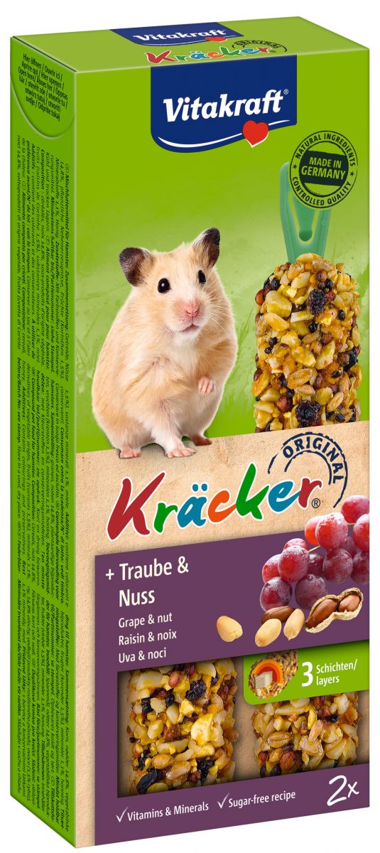Vitakraft Rodent Kräcker Hamster Nut Cello tyč 2ks