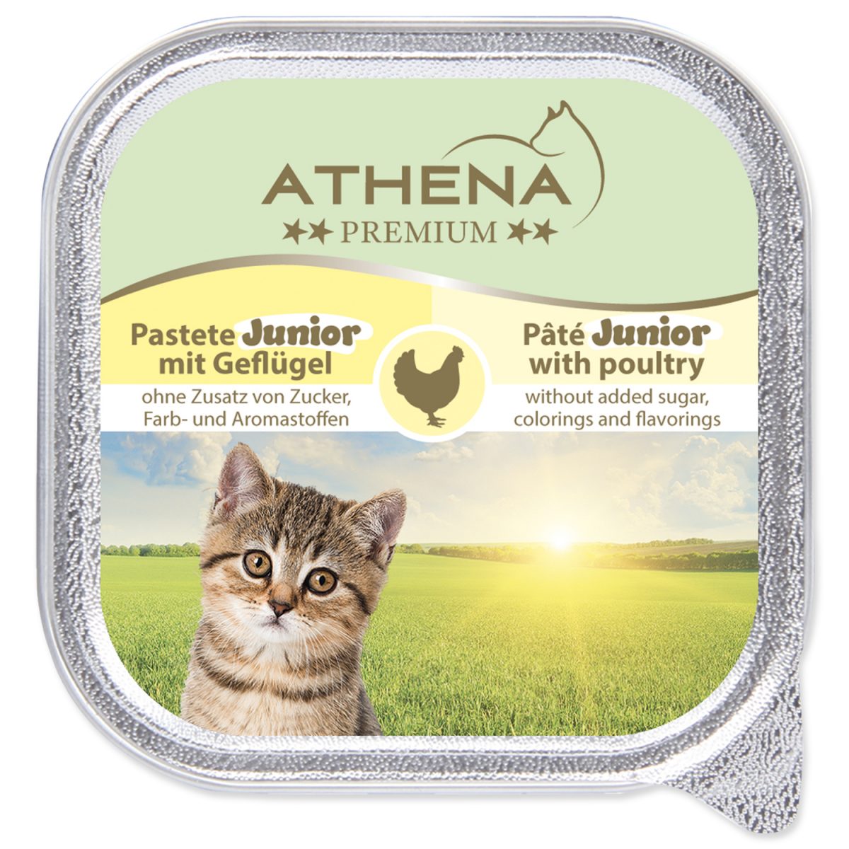 Paštika Athena Junior drůbež 100g