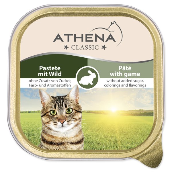 SATURN Paštika ATHENA divočina + králík 100 g