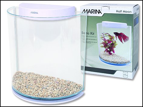Akvárium MARINA Betta Kit HalfMoon 3l