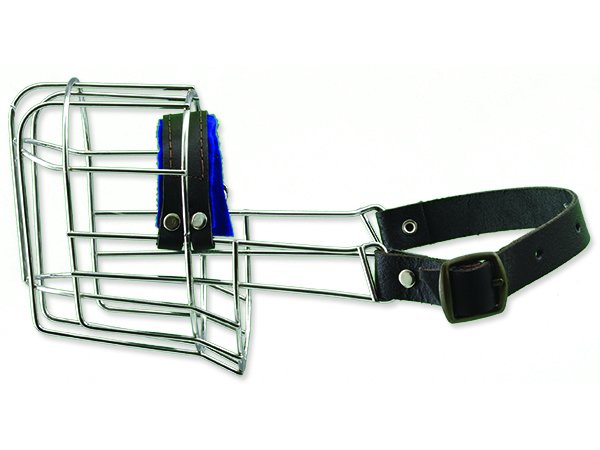 NAHÁCKÝ Náhubek kovový knírač malý fena