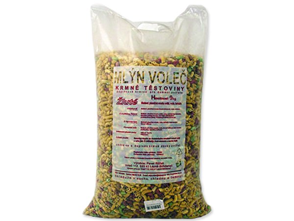 Těstoviny krmné komplet MIX 9kg
