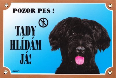 Dafiko Tabulka Briard černý