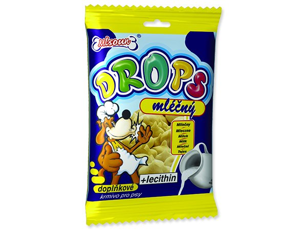 Mlsoun Drops mléčný 75g