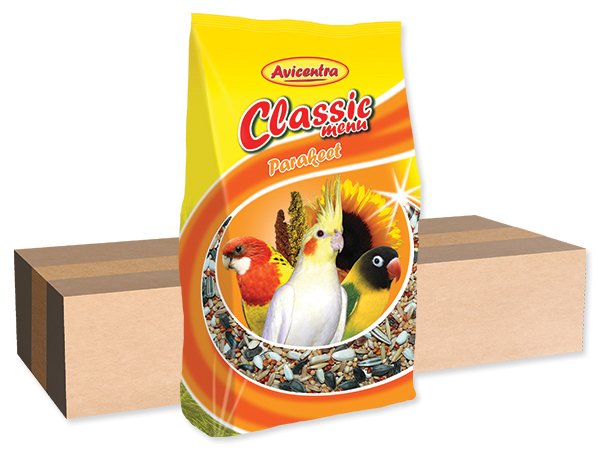 Krmivo pro malé papoušky standart 500g