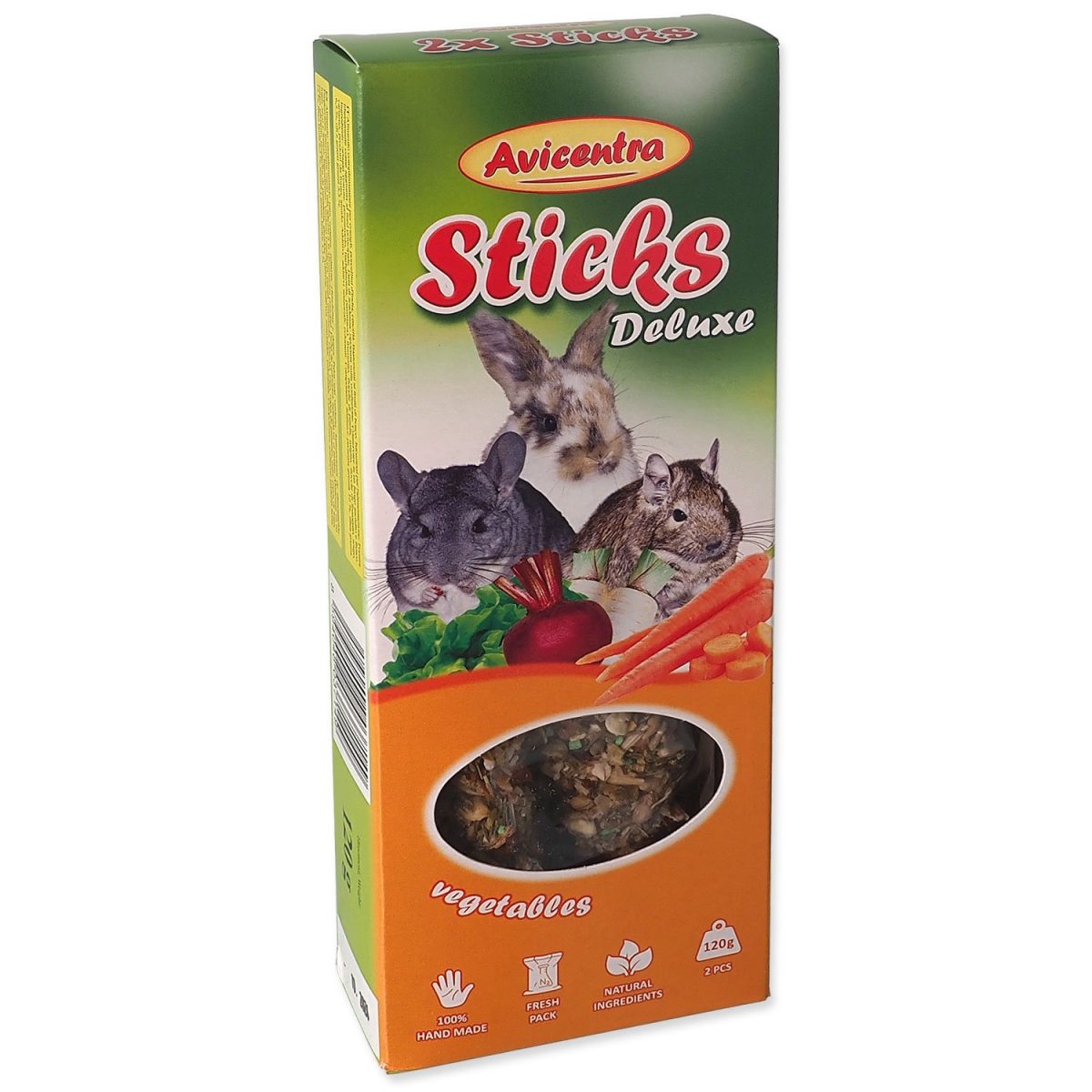 Tyčinka velký hlodavec zeleninová 2ks