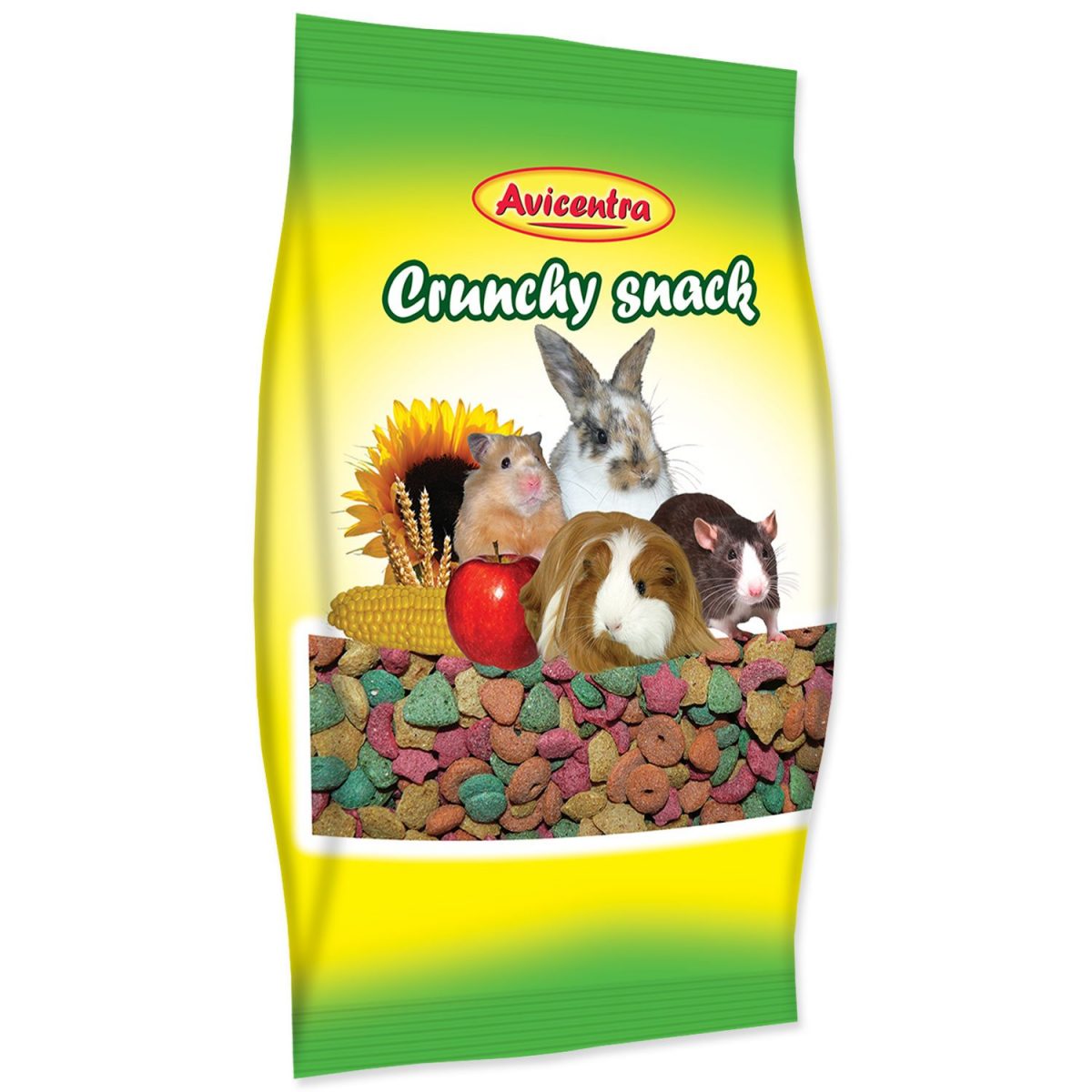 Křupky barevné pro hlodavce 200g