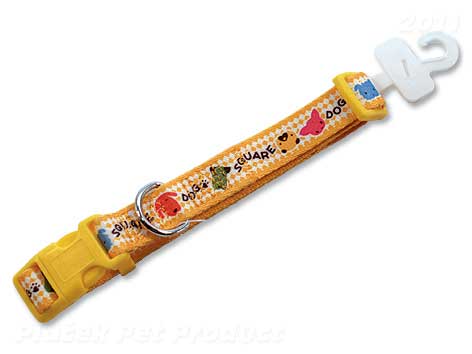 Obojek DOG SQUARE Sunny 35-50 cm