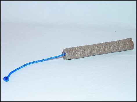 Pešek jutový lepený se šňůrkou