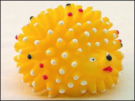 Hračka ježek vinylový