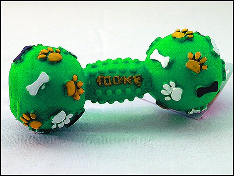 Hračka činka vinylová s tlapkami