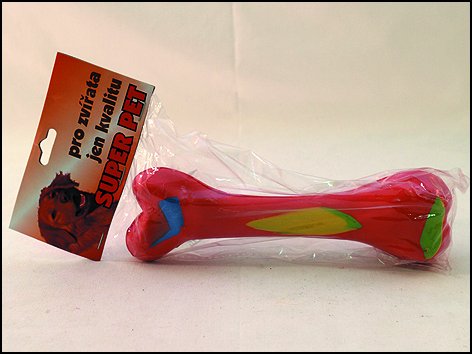 Hračka kost gumová