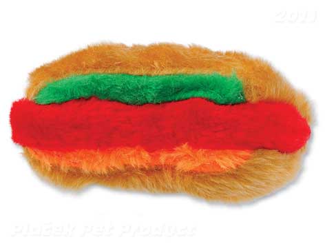 Hračka hotdog plyšový