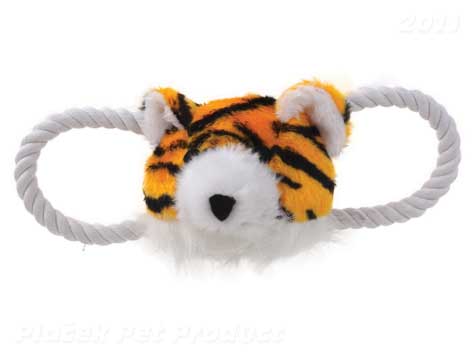 Hračka přetahovadlo tygr plyšový